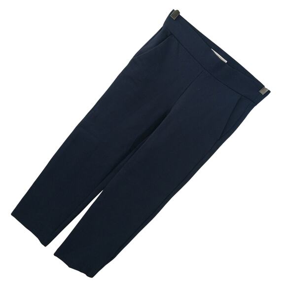 loft Pants - NWOT! LOFT! NAVY BLUE STRETCH TAILORED CASUAL PANTS, SLACKS, MIDRISE! SZ S